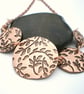 Copper and Leaves Necklace - Image 1