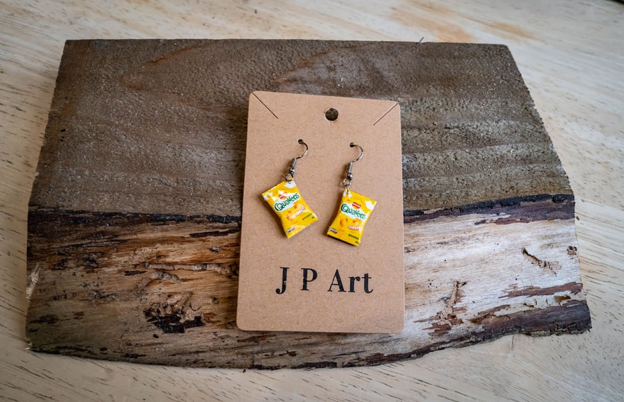 Miniature Quavers earrings
