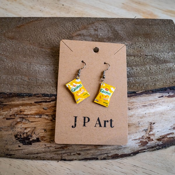 Miniature Quavers earrings