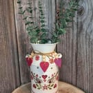 Hand Painted Decorative Milk Churns, Two Designs Available, Cottage Core Decor, 