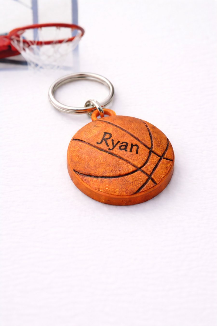 Basketball Keychain - Any 3 keychains for 5 - See our bundle listing