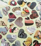 Comic Book Heart Confetti - Wedding, Superhero Birthday Party - Table Decor