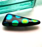 Spotty Dotty Dramatic Dichroic Brooch - Image 3