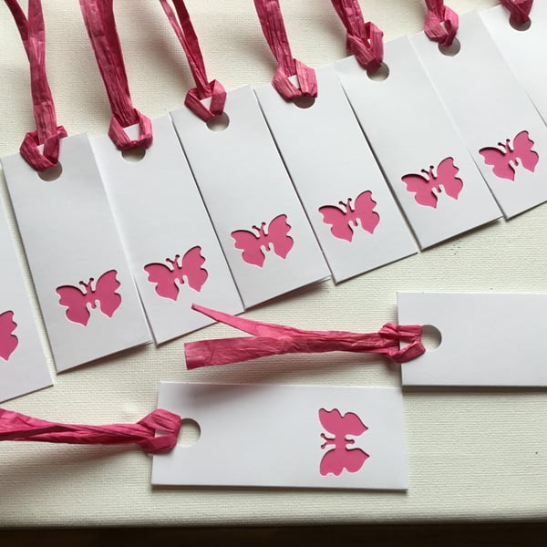 gift tags.  butterfly gift tags. 10 gift tags. Tags for any occasion. CC432