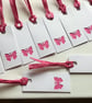 Gift tags. Butterfly gift tags. 10 gift tags. Ref 170.  - Image 1