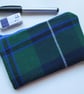 Tartan   Make Up Bag  Pencil Case - Image 1