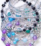 Bracelet Spinel Hematite and Sterling Silver unisex unique handmade - Image 9