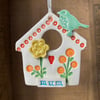 Mum Ceramic bird house decoration