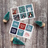 Christmas Envelope Stickers