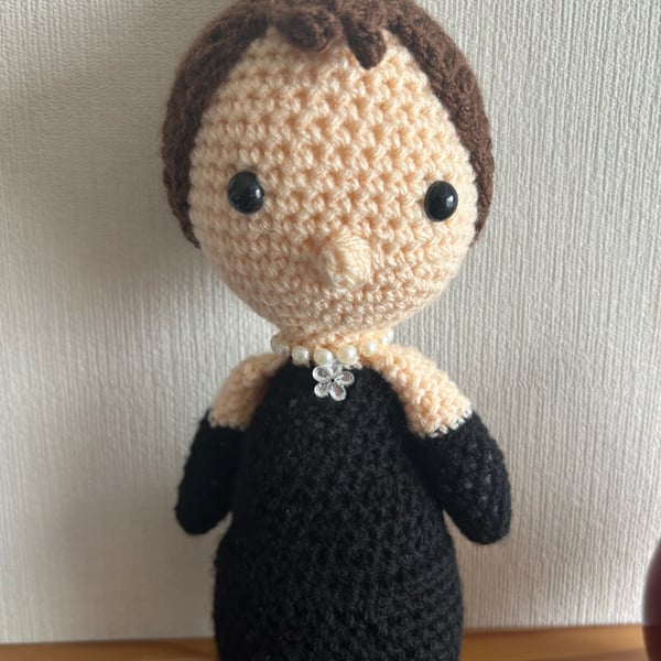 Iconic Inspirational Women Crocheted Dolls Gift Idea for Her - AUDREY