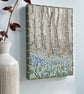 Original Landscape Art - Woodland with Bluebells Mosaic - Image 3