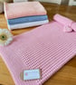 New Handmade Baby Blanket – Blossom – Bamboo & Cotton Blend