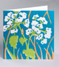 Cow Parsley - Gardeners Greeting Card - Blank - Image 1