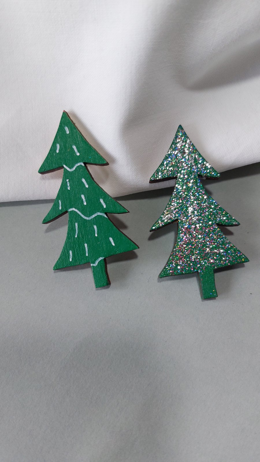 Christmas Tree Festive Brooch
