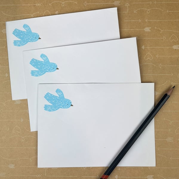 Bird Envelopes Pack of 4 - perfectly imperfect