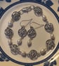 Beachy bracelet and earrings set 