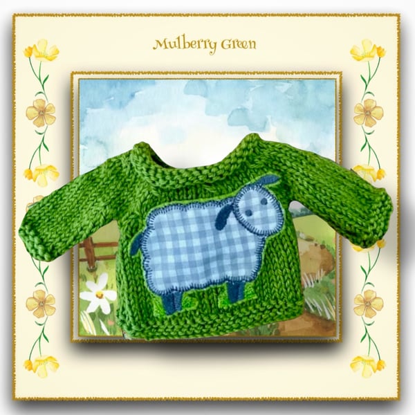Gingham Sheep Jumper 