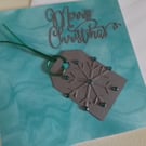 Christmas card. Handmade Christmas card. Ref 460