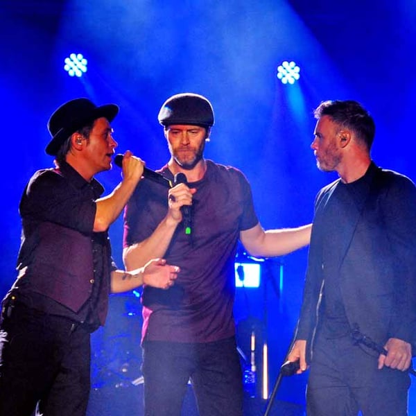 Take That Performing Live In Concert Photograph Print