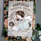 Vintage-style Greeting Card - Special greeting card - Knitted keepsake