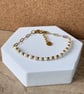 Golden Pearl Dainty Bracelet Handmade Freshwater Pearl & Stainless steel - Image 6