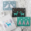  Set of 9 Scandi Christmas Cards