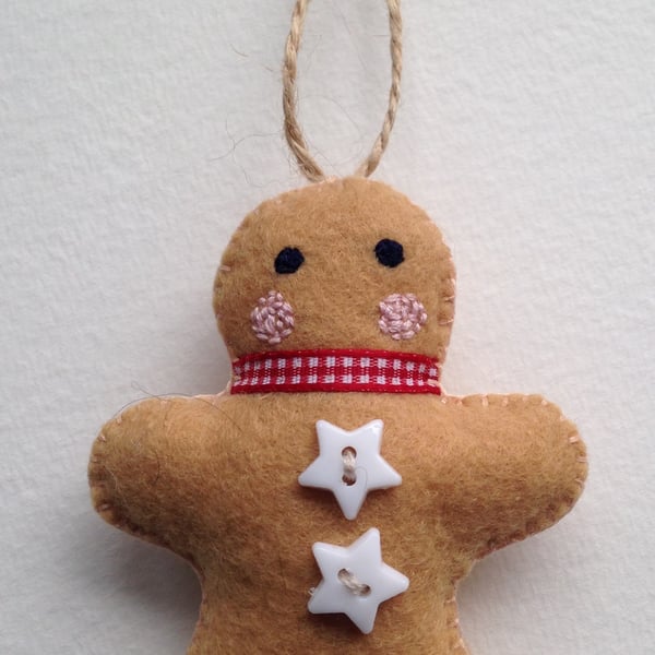 Christmas gingerbread tree decoration