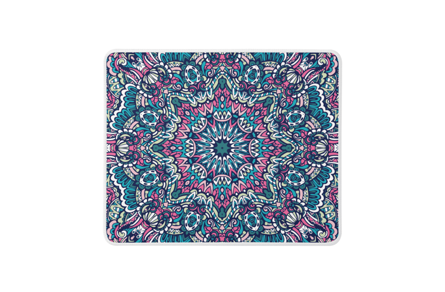 Colourful Mandala Style 1 Non Slip Mouse Pad Mouse Mat