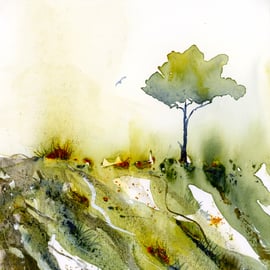 Lone Tree - original art work