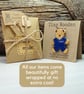 Physio Gift, Handmade Physiotherapist Bear Pin, Student Physio Lanyard Badge - Image 5