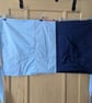 Apron - patchwork red, white, blue,  - Image 2
