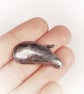 Sterling silver blue mussel shell pendant - Image 7