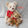 SOLD Teddy Bear Hospital Custom service for Diane, Bear repairs and cleaning.