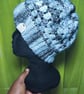 Midnight Moon Cosmic Dust Glitter Beanie - Image 2
