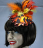 Fire fascinator hat - Image 3