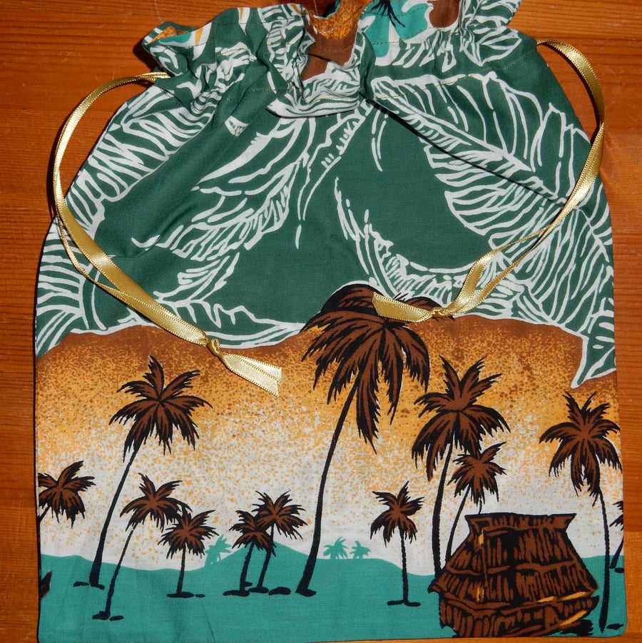 Drawstring toy bag or laundry bag