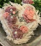 Large Textile Art Pendant - Image 3