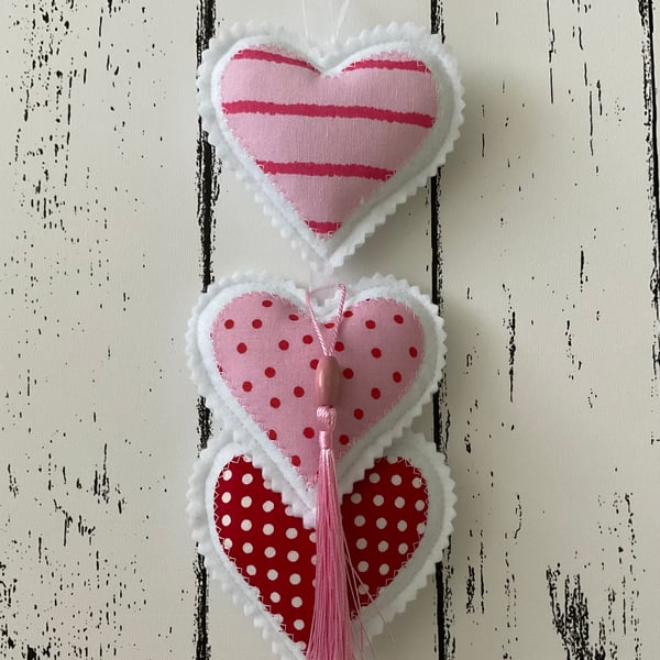 Handmade Hanging Heart Decoration 