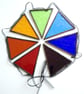 Stained Glass Bunting - Rainbow - Image 2
