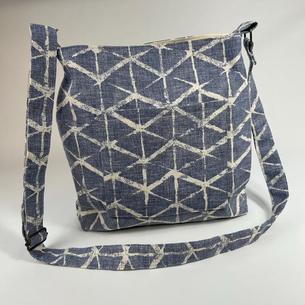 Cross Body Bag, Sling Bag, Fabric handbag, Gifts for Her