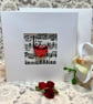 Red Heart Valentines Card. - Image 2