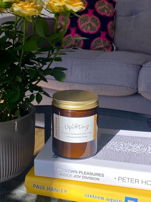Uplift Soy Wax Aromatherapy Candle