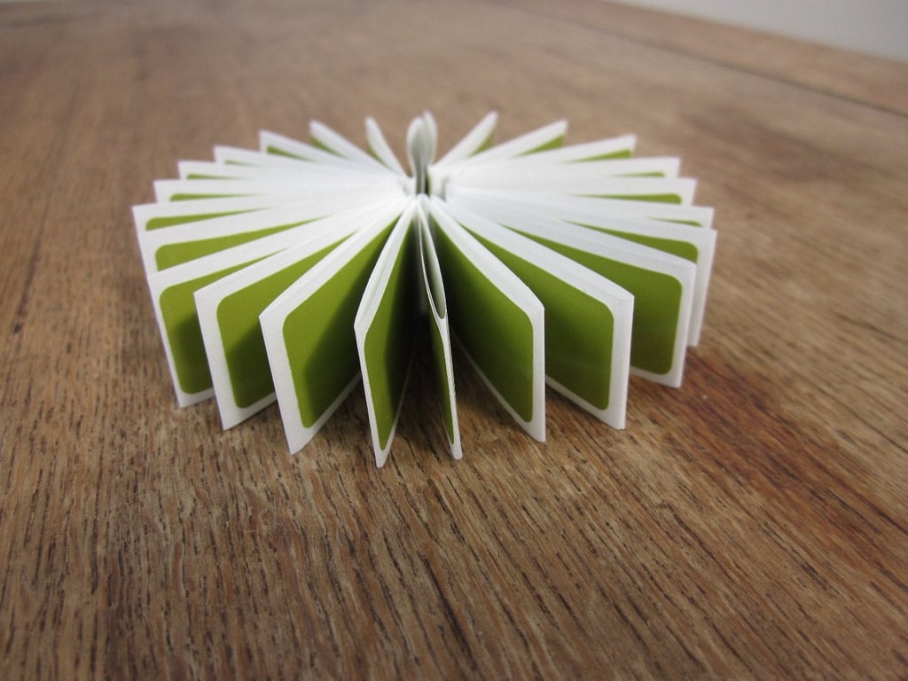 50 Small Olive Green Stickers