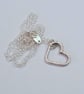 Small Sterling Silver Heart Pendant Necklace (NKSSPDHT6) - UK Free Post - Image 7