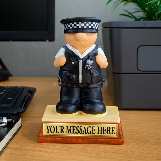 Police Officer Gift Birthday Retirement Present Personalised Policeman Promotion