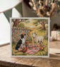 Hand Illustrated Farm Animal Birthday Card, 5x5 Greeting Card - Image 3
