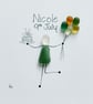 Personalised Sea Glass Birthday Picture, Handmade Milestone Birthday Gift - Image 7