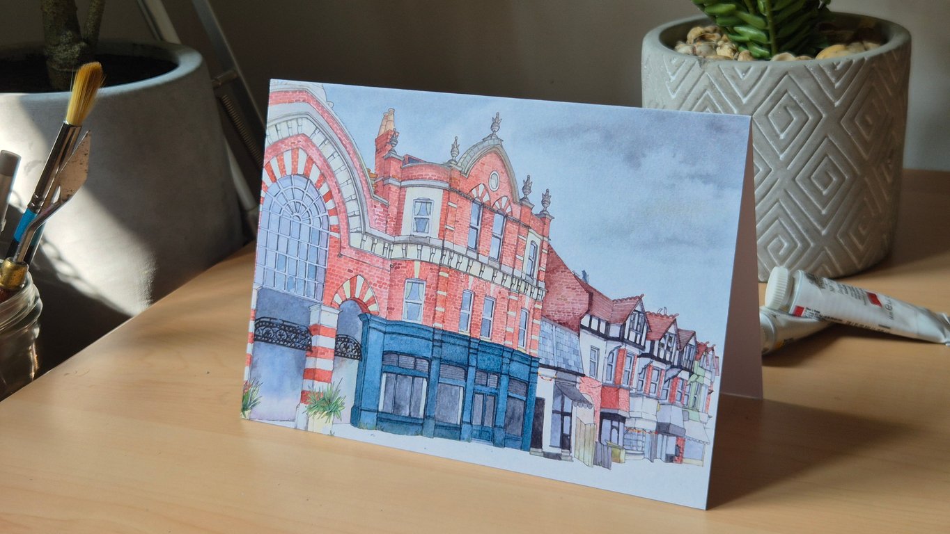 Westbourne Arcade - Greeting Card