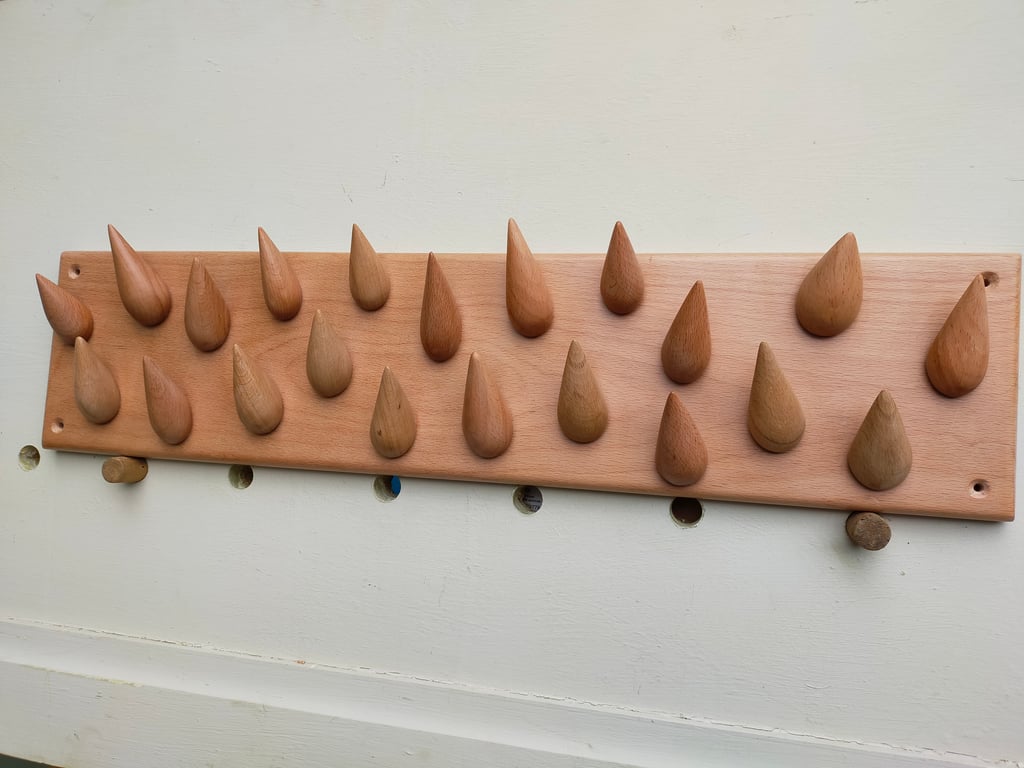 "Rain Shower" coat rack