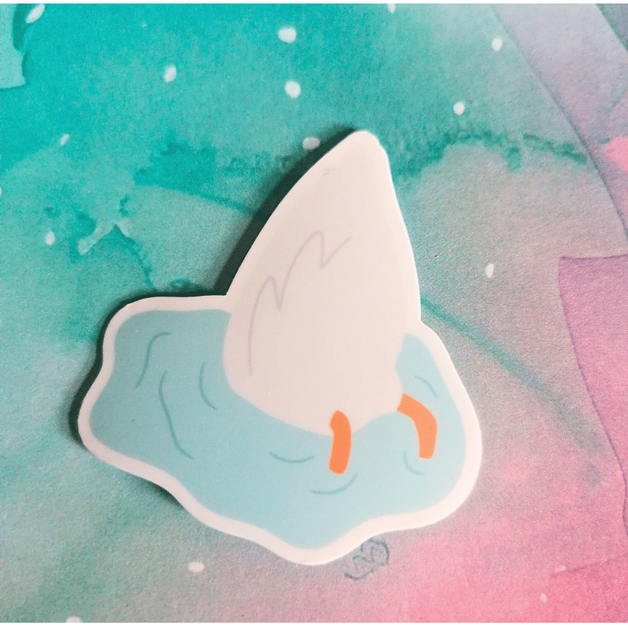 Goose Butt Vinyl Sticker